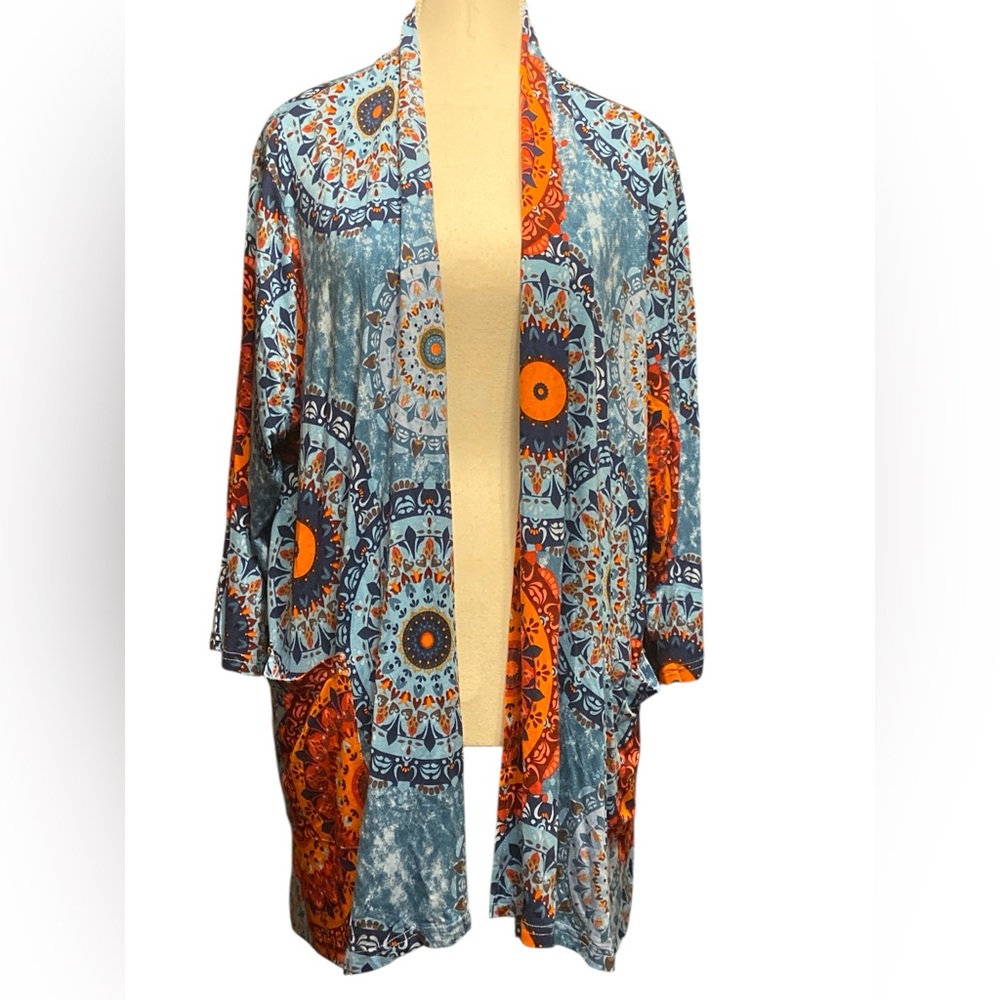 Bohemian Print Women's Cardigan